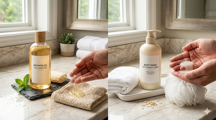 Body Wash vs Shower Gel vs Soap
